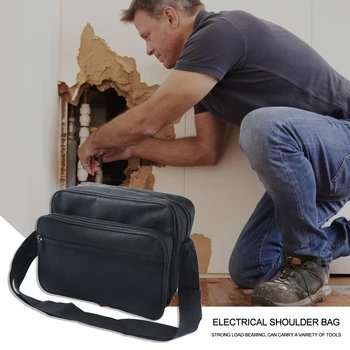 

Multi-function Hardware Electrician Toolkit Portable Wear-resistant Tool Bag Metal Tools kit Parts Hardware Organizer