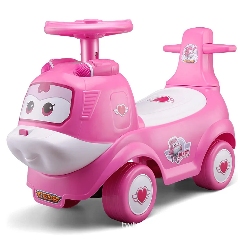 

Perambulator Swing Car Super Pan Melody Small Love 1-3 Years Old Baby Luge Four Wheel Baby Walker with Music