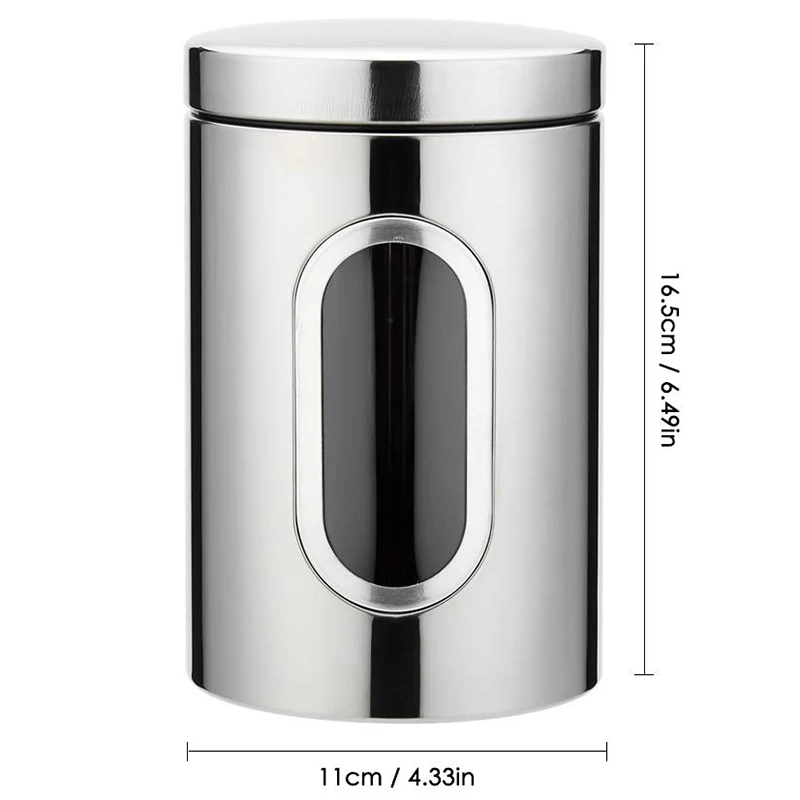 

Food Storage Containers Airtight Containers 3 Piece Set Large Air Tight Clear Durable with Lids Grain Storage Tank Transparent V