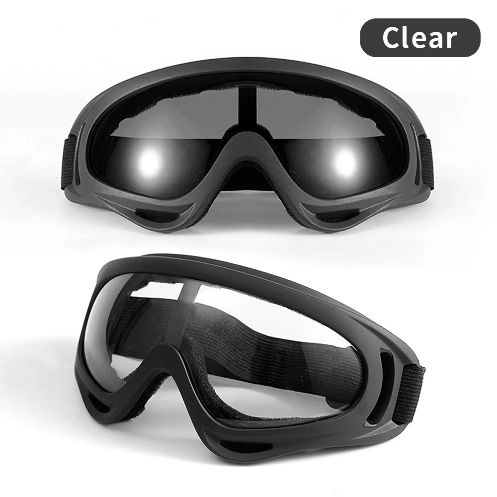 

Riding Motorcycle Goggles X400 Windproof Halley Goggles Safety Anti-UV Welding Glasses Outdoor Sports Dust-proof Sunglasses