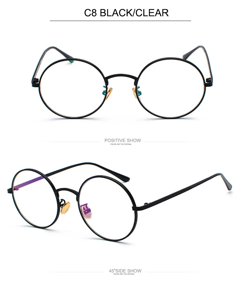 OEC CPO Classic Men Round Sunglasses Women Metal Frame UV400 Sun Glasses Men's Female Fashion Eyewear O90 guess sunglasses