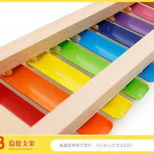 Деревянная музыкальная шкатулка для детей qiao da qin, игрушка для фортепиано, детская игрушка, обучающая музыкальная игрушка для фортепиано