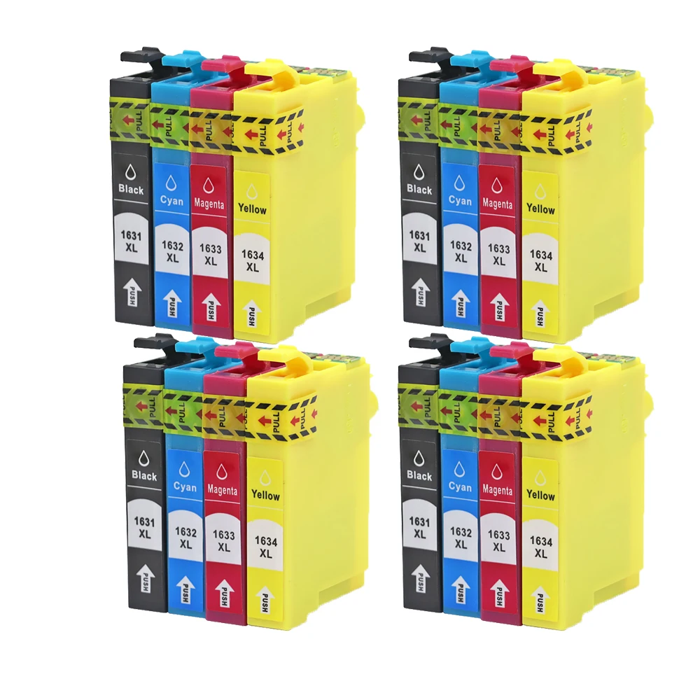 ASW 16XL Ink Cartridges Replacement for Epson 16 XL Compatible for Epson Workforce WF2630 WF2010 WF2510 W-2520 WF2530 WF2650 