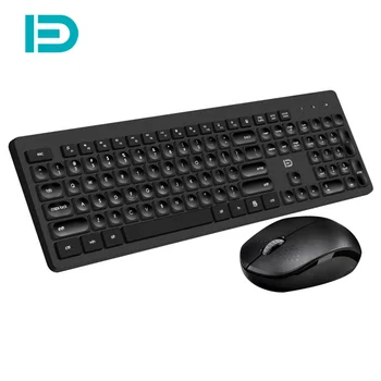 

105 Keys Wireless Keyboard and Mouse Combo Silent Keyboard Concave button Multimedia Keyboard Mouse Combo Set for Home Office