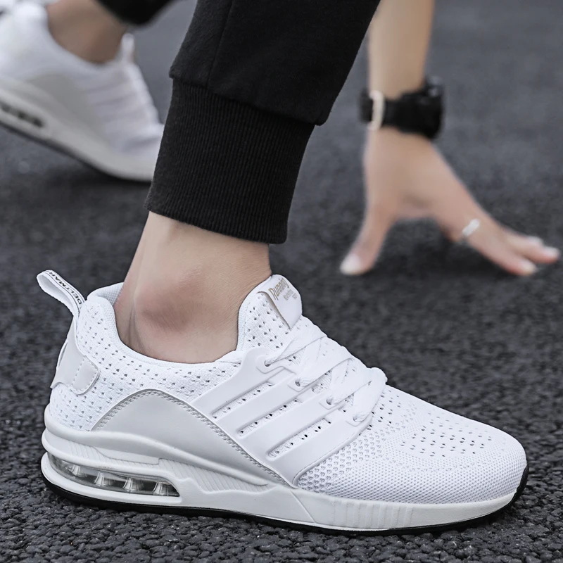 Кроссовки с воздушной подошвой Женская дышащая обувь Унисекс Тканевые кроссовки