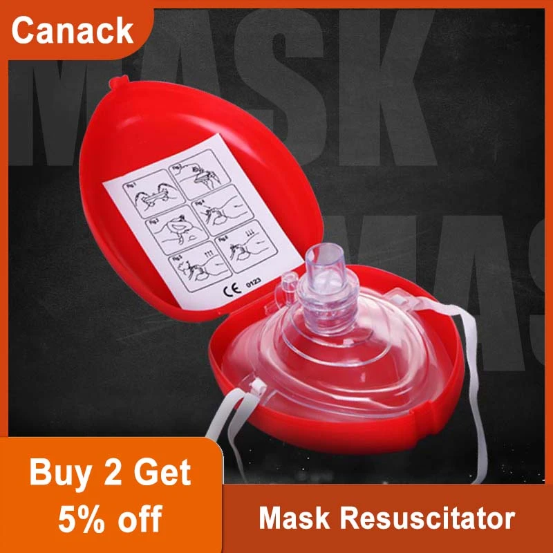 CPR Mask Resuscitator Rescue Emergency First Aid Masks CPR Breathing Mask Mouth Breath Oneway