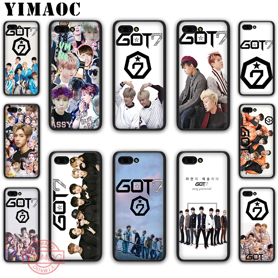 YIMAOC GOT7 JinYoung Jackson Mark Soft Case for Honor 20 10 9 8 Lite 9X 7A Pro 8X 8C 7X 7C View Note | Мобильные телефоны и
