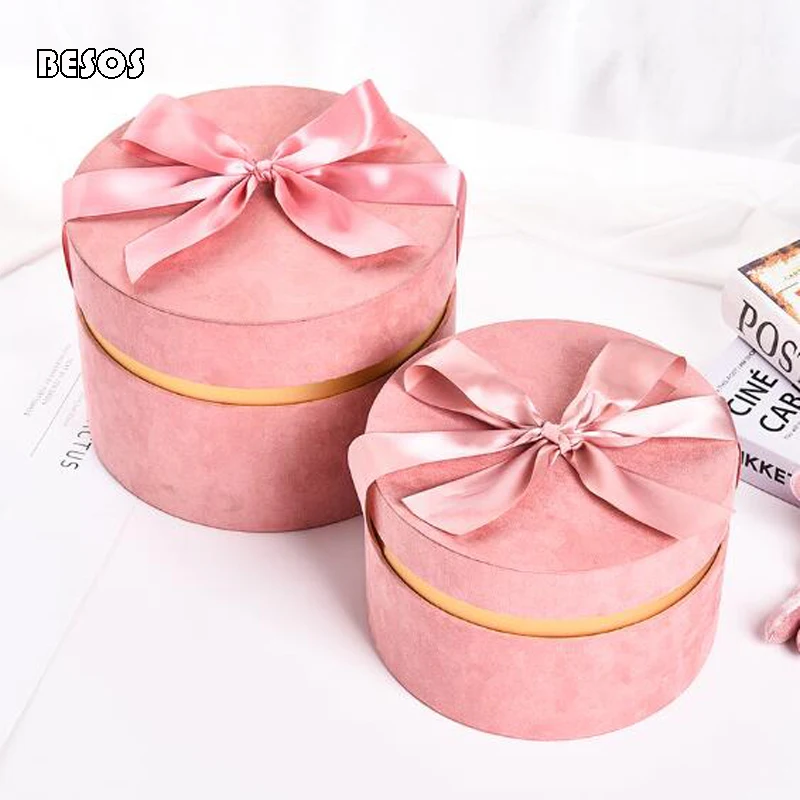 Velvet Gift Boxes Velvet Round Box Large Velvet Box Large Round