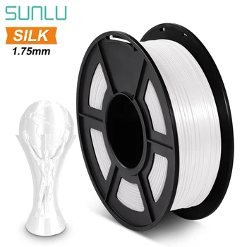 

SUNLU SILK PLA Filament 1.75mm 1kg with spool Plastic PLA Silk Texture 3D Printer Filament Fast Shipping