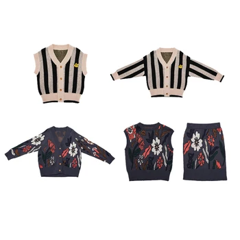 

Pre-sale 2020 Autumn New Baby Girl Sweater Christmas Sweater Baby Boy Clothes Striped Boys Sweaters Christmas Girls Clothing