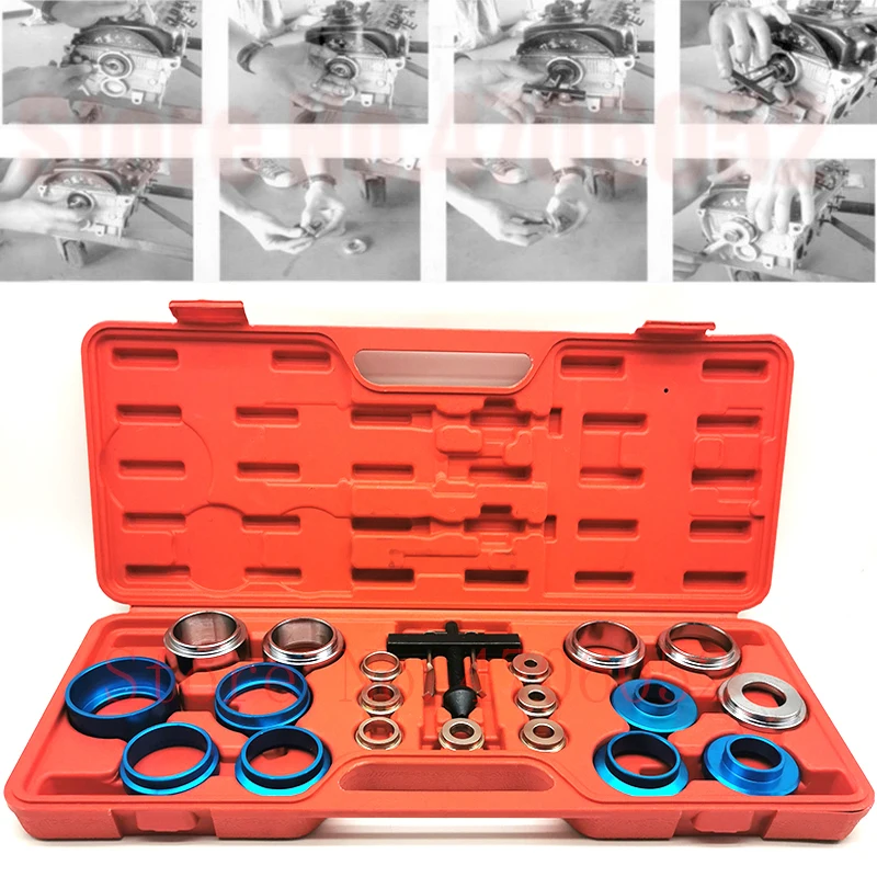 21pcs Crank Oil Seal Remover Installer Tool Set Kit Universal Seals 27mm - 58mm Crankshaft |