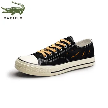 

CARTELO men's shoes summer new youth Korean canvas shoes trend casual shoes men