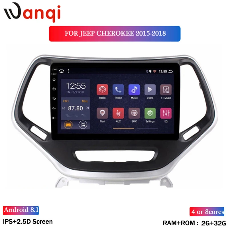 Wan qi 2G RAM 32G ROM9 дюймовый сенсорный экран Android 8 1 Автомобильный мультимедийный плеер