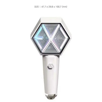 

Kpop EXO Mini Fanlight Keyring Concert Support Lightstick Hammer Light LED Hand Lamp EXO Light Stick Keychain Fans Collection