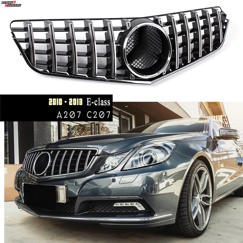 Panamericana Grille For Mercedes E Class 2010 2013 Pre Facelited 2 Door Coupe C207 Cabriolet A207 Racing Grills Aliexpress