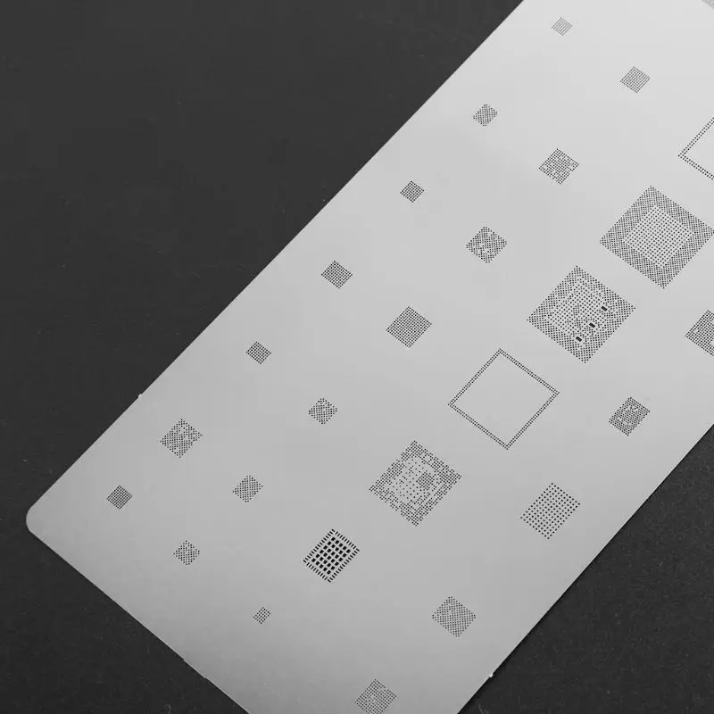 Дропшиппинг 12 типов набор трафаретов для пайки BGA многоцелевой посадки жестяная сетка для samsung