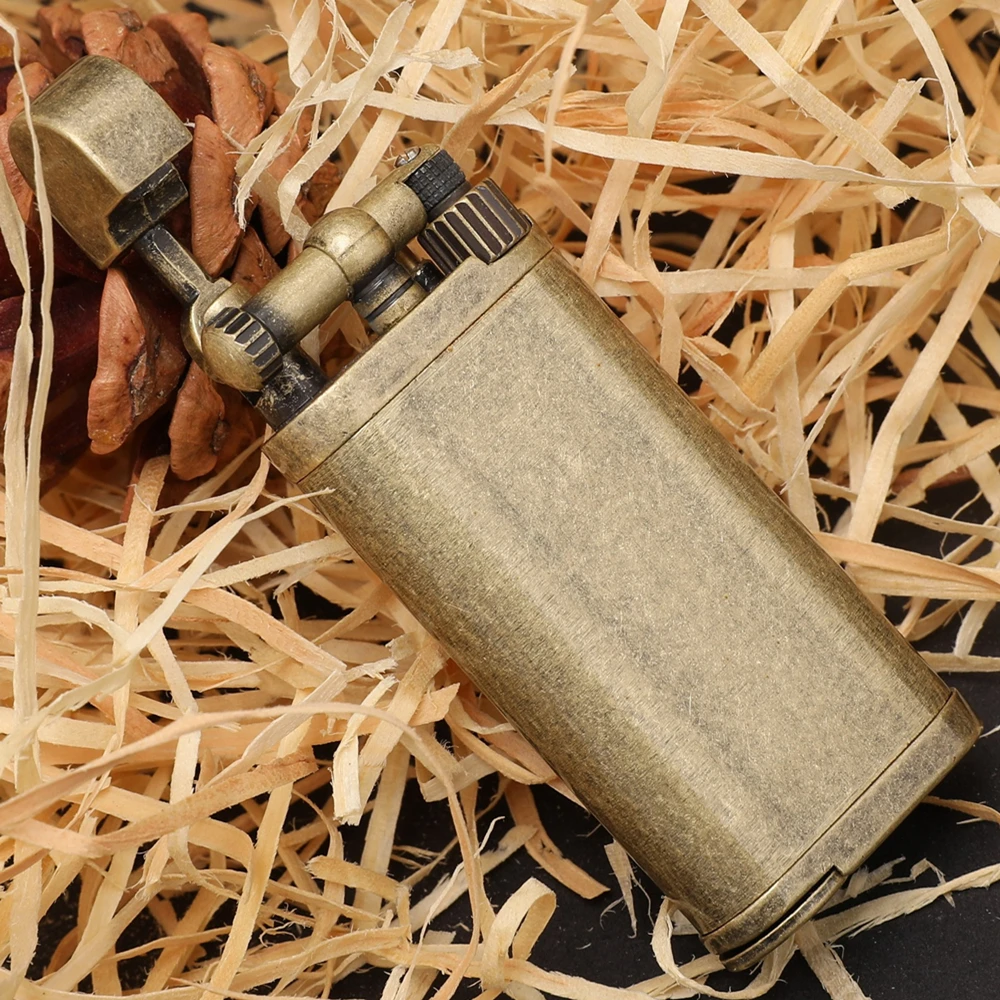 Metal Turbine Pipe Lighter Outdoor Portable Gadget