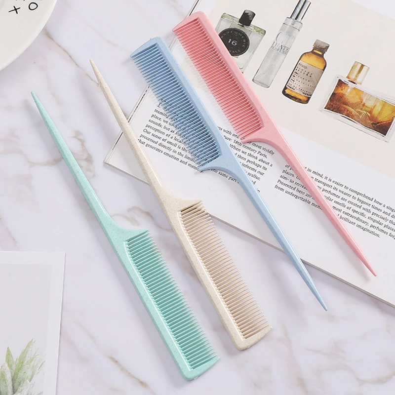 Hairdressing Comb Highlight Hair Comb Hair Salon Dye Tail Comb Separate Parting For Hair Styling Highlighting Hair Brush Women 5