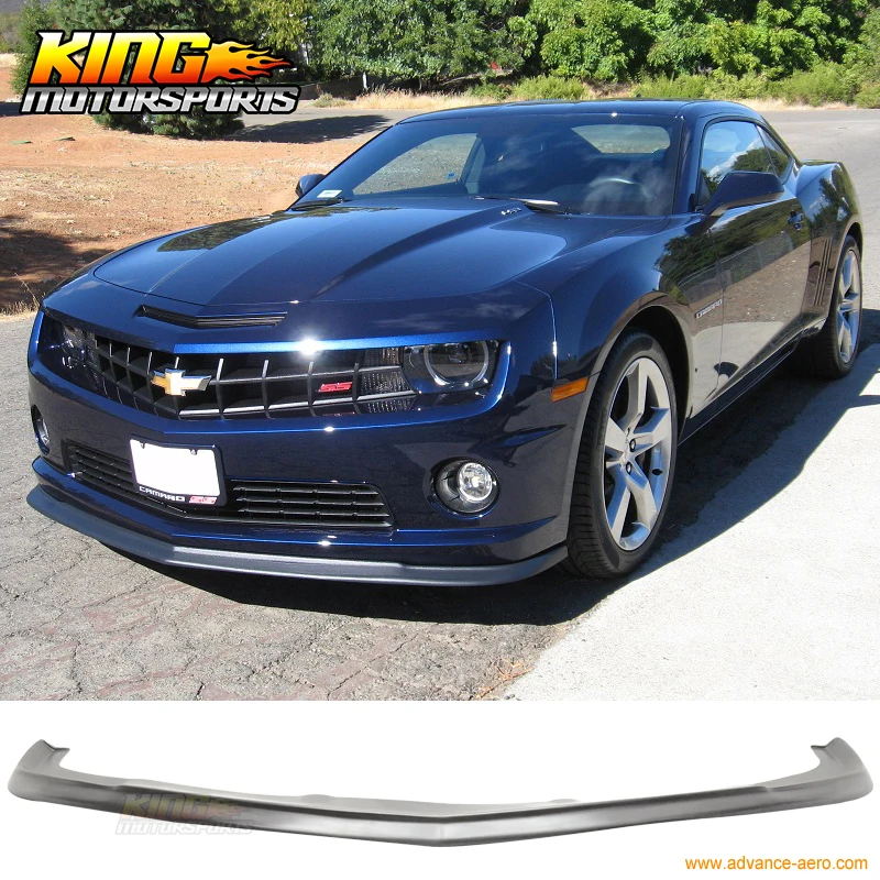 Подходит для 10 13 CHEVY CAMARO V8 ZL1 стиль передний бампер спойлер PU|bumper lip spoiler|bumper liplip spoiler