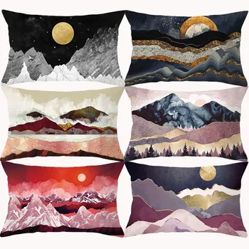 

Japanese Style Sun Pillow Cover 30x50 Cushion Cover Decorative Sofa Cushions Home Decor Pillowcase Throw Pillows
