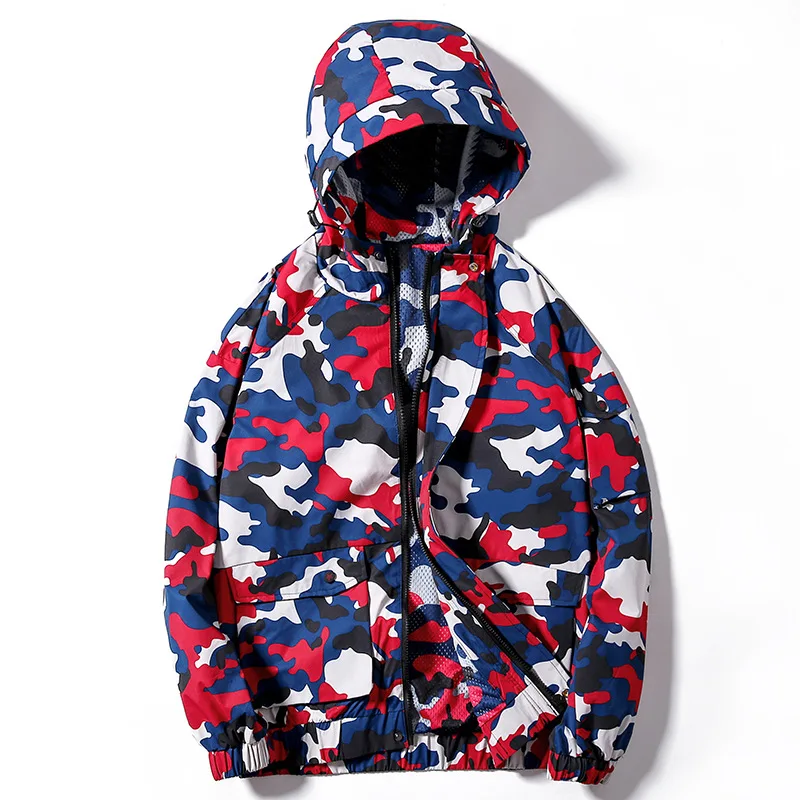 

New 2019 Spring Autumn Camouflage Men 100% Polyester Clothes Casual Streetwear Military Bomber Jacket Plus Big Size 6XL 7XL 8XL