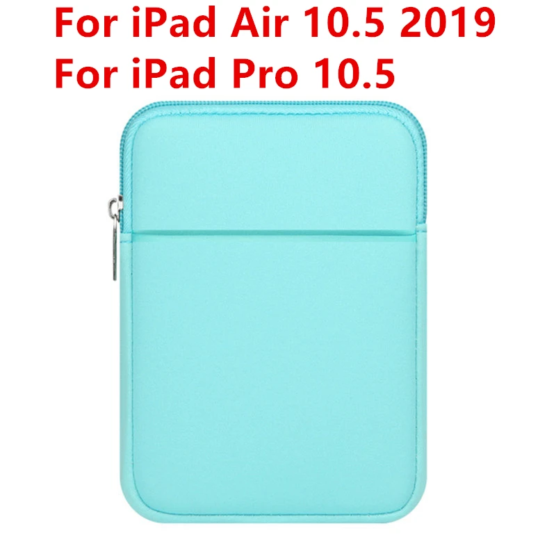 Для iPad 9,7 чехол для планшета Чехол-карман для iPad Air 2/1 Pro 10,5 Pro 11 Mini 4 Обложка для iPad Air 10,5 10,2 Coque - Цвет: Green 10.5