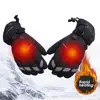 Guantes de esquí impermeables, con función de pantalla táctil, batería de litio recargable, eléctricos, Snowboard, cálidos, para nieve ► Foto 2/6