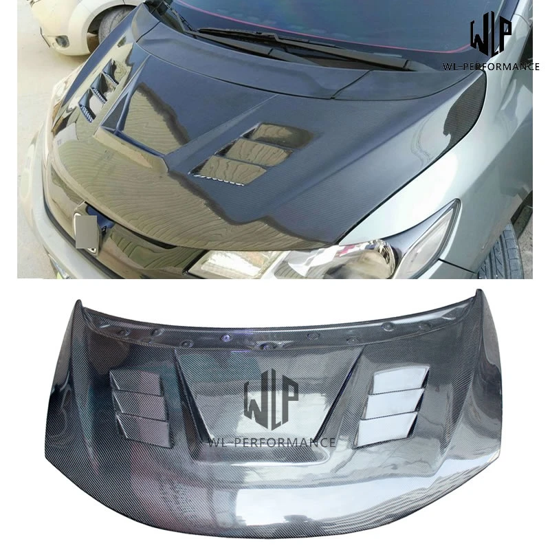 Gk5 High Quality Carbon Fiber Engine Hood Cover with Holes for 
