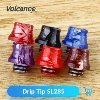 

Volcanee Vape Epoxy Resin 510 Drip Tip Mouthpiece Wide Bore for V8 Baby RTA RDA Tank Atomizer Vape Accessories Drip Tip