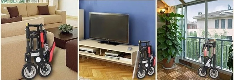 City Elf Bike 8 / 10 Inch Aluminum Alloy Ultra Light Mini Folding Bicycle Shopping Subway Travel Portable Pocket Unisex Cyclling