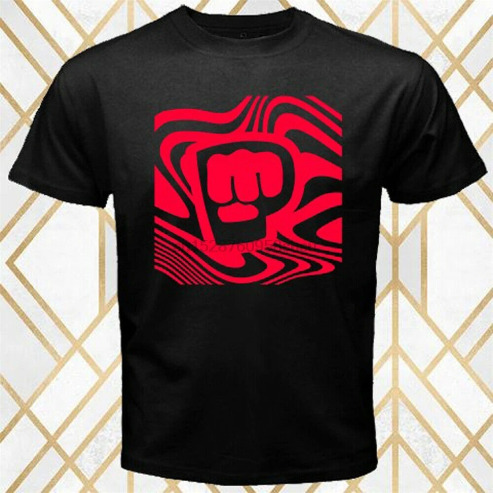Мужская черная футболка с логотипом Pewdiepie Wall Brofist Youtuber размер S-3XL забавная в