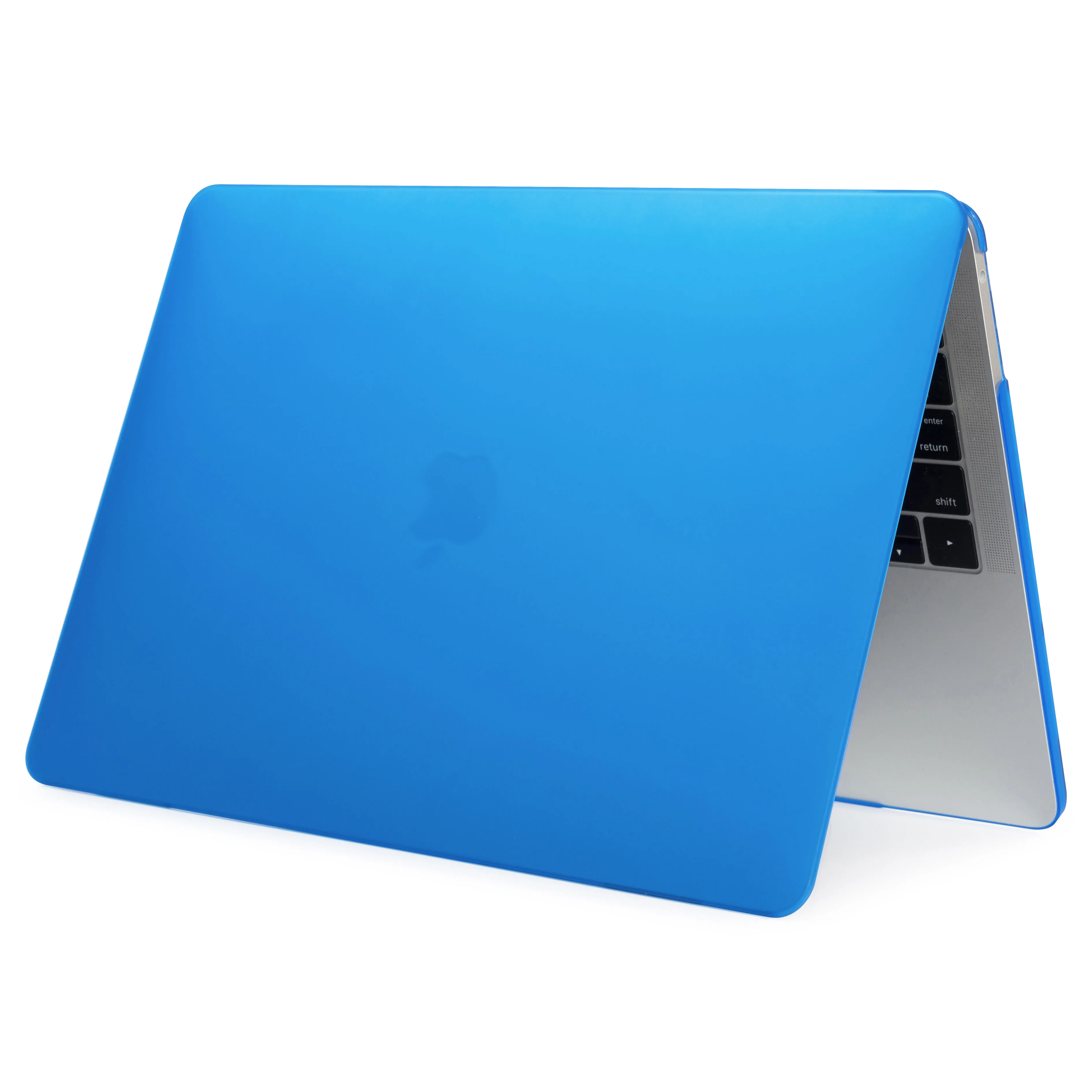 Матовый полный чехол для ноутбука MacBook Air 13 A1932 Pro retina 11 12 13 13,3 15 15,4 сенсорный экран, для Macbook New Pro 13 A2159 - Цвет: Dark blue-Matte