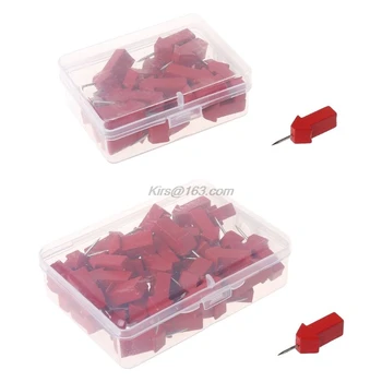 

25/50pcs Arrow Map Markers Wooden Pushpins Photo Studs Cork Board Pins Thumbtack