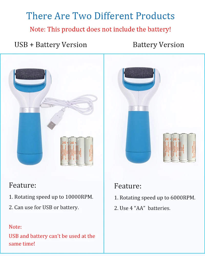Electric Foot Care Machine Foot Hard Dry Dead Cuticle Skin Remover Pedicure Care Tools Removal Foot 5