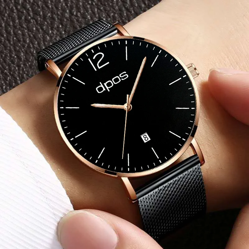 

Simple Men Watch New Trend Fashion Casual Luxury Waterproof Men Sports Wrist Watch For Men Quartz Wristwatch Relogio Masculino