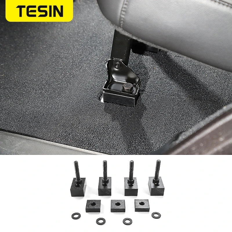 

TESIN Car Goods Rear Seat Recline Kit Seat Screw Angle Adjust Tool Kit Cover for Jeep Wrangler JK 2007 Car Interior Accessories