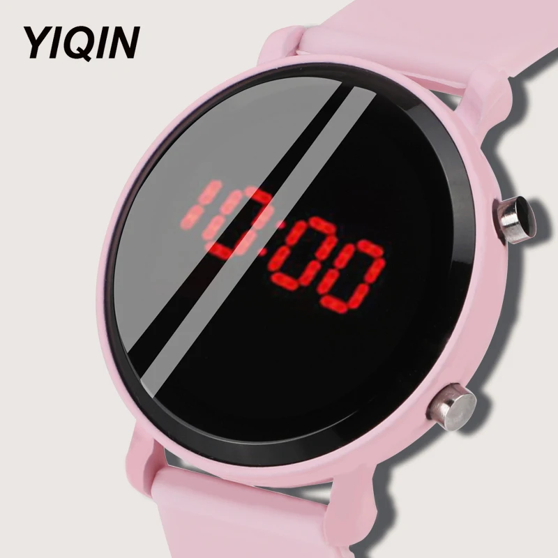 Модные повседневные женские часы светодиодный дисплей часы розовые часы женские наручные часы электронные часы Relogio Feminino спортивные наручные часы