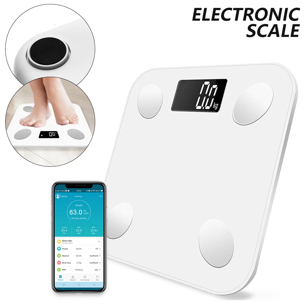 Body Weight Scales Pink Bathroom Scale Floor Digital Scale Weight Glass LED  Smart Scale Electronic Balance Weight Scale Q230918 From Baofu009, $13.47