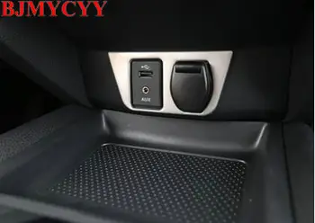 

BJMYCYY Panel ABS decoration frame for automobile cigarette lighter For Nissan Qashqai J11 2016-2018