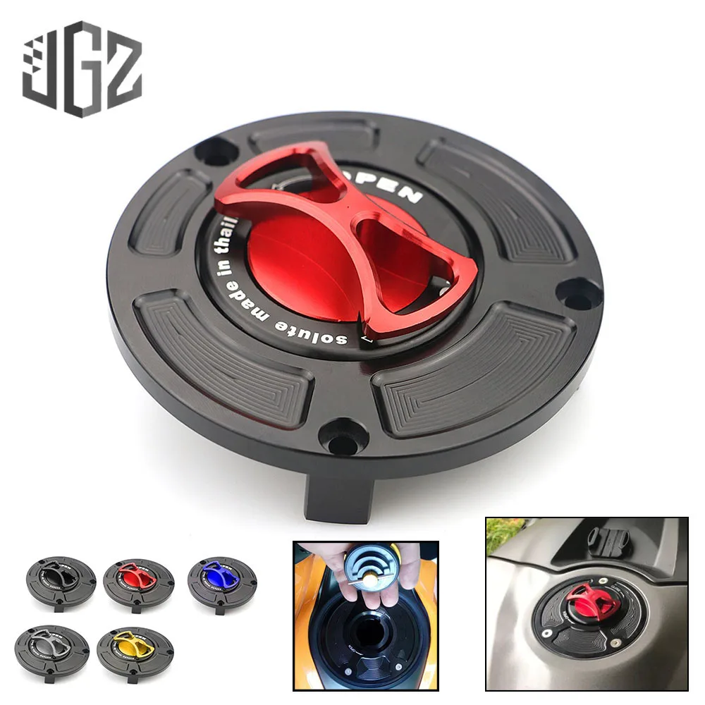 

Motorcycle Universal CNC Aluminum Fuel Tank Cover Cap Decoration Protector Guard for Honda MSX125 2013 2014 2015 2016 2017 2018