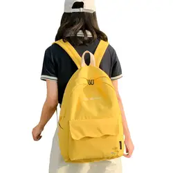 Женский рюкзак с вышивкой подсолнуха, милые школьные рюкзаки для девочек-подростков, Женский нейлоновый водонепроницаемый рюкзак Mochilas