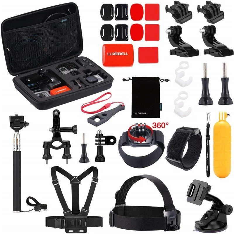Kit de accesorios para cámara de acción GoPro Hero 7, 6, 5, 4, 3 +, 3, 2, 1, correa de pecho, mango flotante para Go pro Yi, 4K, para videocámara deportiva| - AliExpress