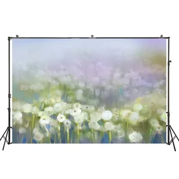 

Flower Photography Backdrop Spring Floral Painting Background Newborn Baby Child Photophone Photocall Photo Studio W-4263