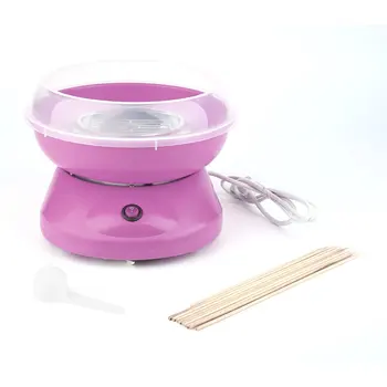 

Professional Mini Home Use Electric DIY Sweet Cotton Candy Maker Cotton Suager Machine Children Birthday Gifts
