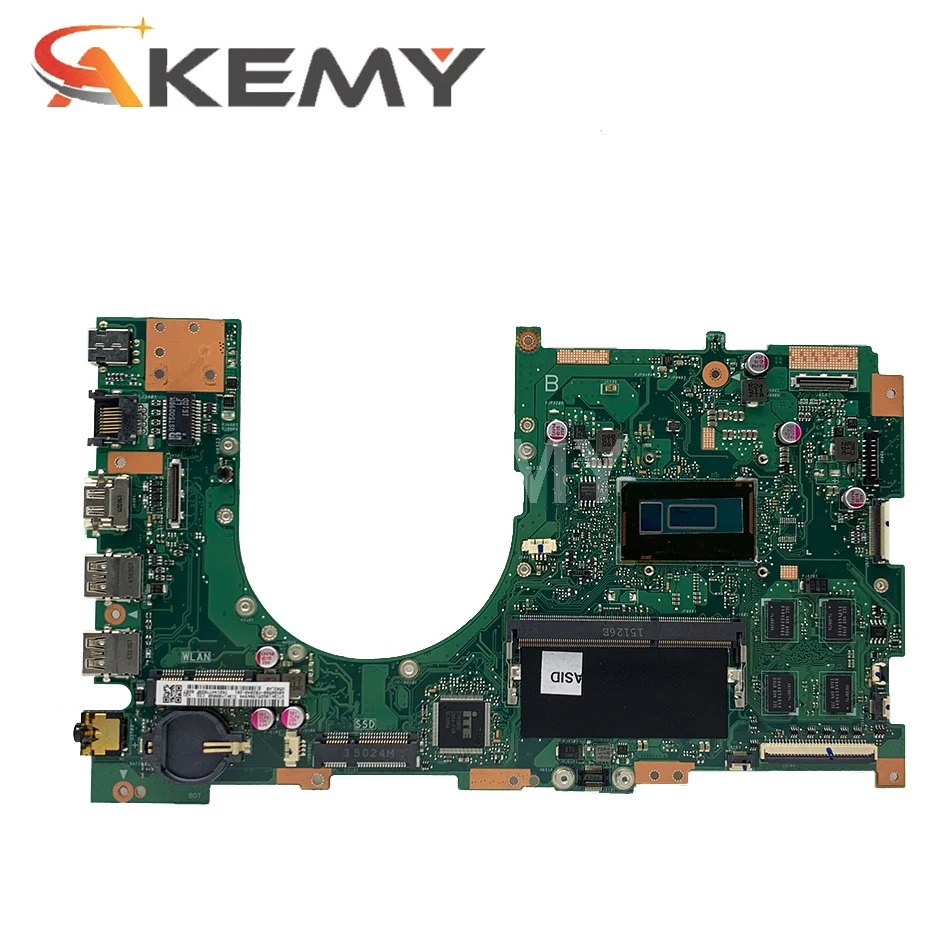 New!! Q502LA Laptop Motherboard For Asus Q502LAB Q502LA Q502L Mainboard w/ I5-4200U 4GB-RAM