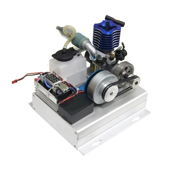 

VX Level 18 Single-cylinder Two Stroke Methanol Engine DIY Modified Mini Low Voltage Generator Set - Electric Start (Finished)