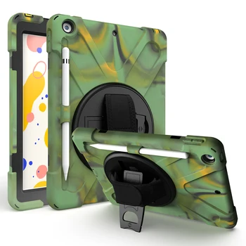 

For iPad 10.2" Case 8th Generation Silicone Shockproof Protective Case For iPad 2019 with Pencil Holder 6th 7th Generation Case