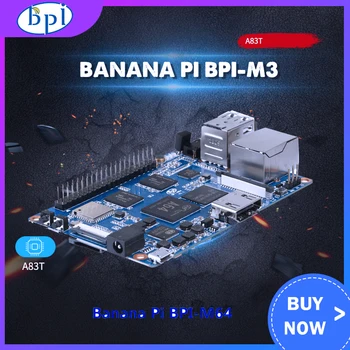 

Banana Pi M3 + Acrylic Case/Metal Case + 5V2A DC Power for Banana Pi M3 Single Board Computer With 8G EMMC WiFi BT Module