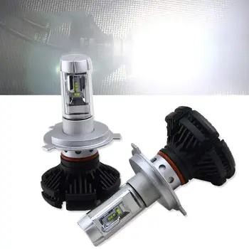 

X3 H1 H4 H7 H8 H10 H11 HB3 9005 9006 9012 5202 H16 Carro LEVOU Farois Lampadas 50W 6000LM Tudo em um LED Farol 3000K 8000K DIY