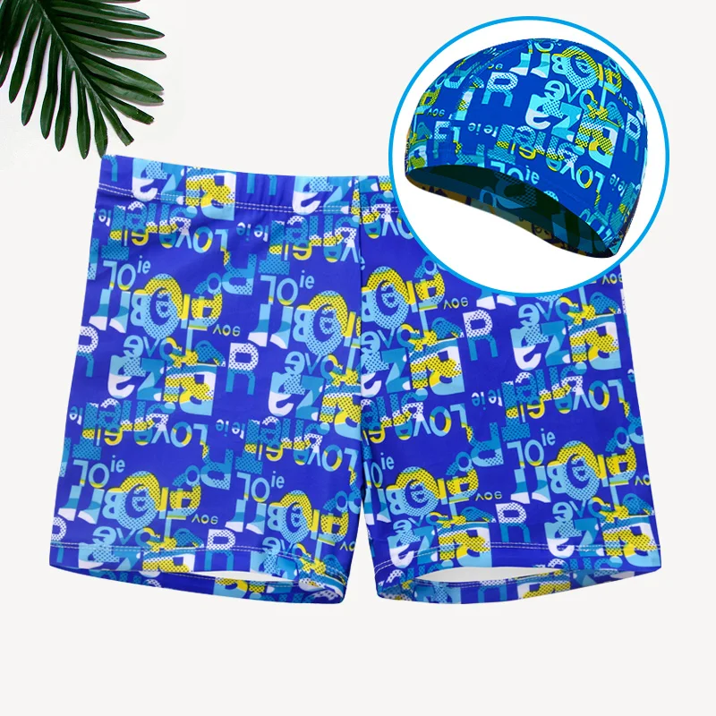 

New Swimwear Men Swimming Trunks Anti-mite size plus loose Summer Sexy Men's Swimsuits set Boxer Briefs beach short pants